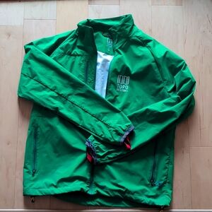 Topo Designs green global jacket windbreaker, men's medium